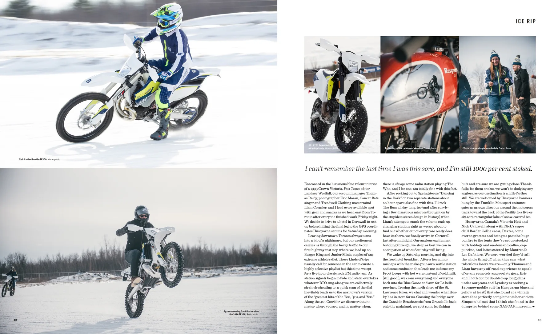 Husqvarna Ice Rip
