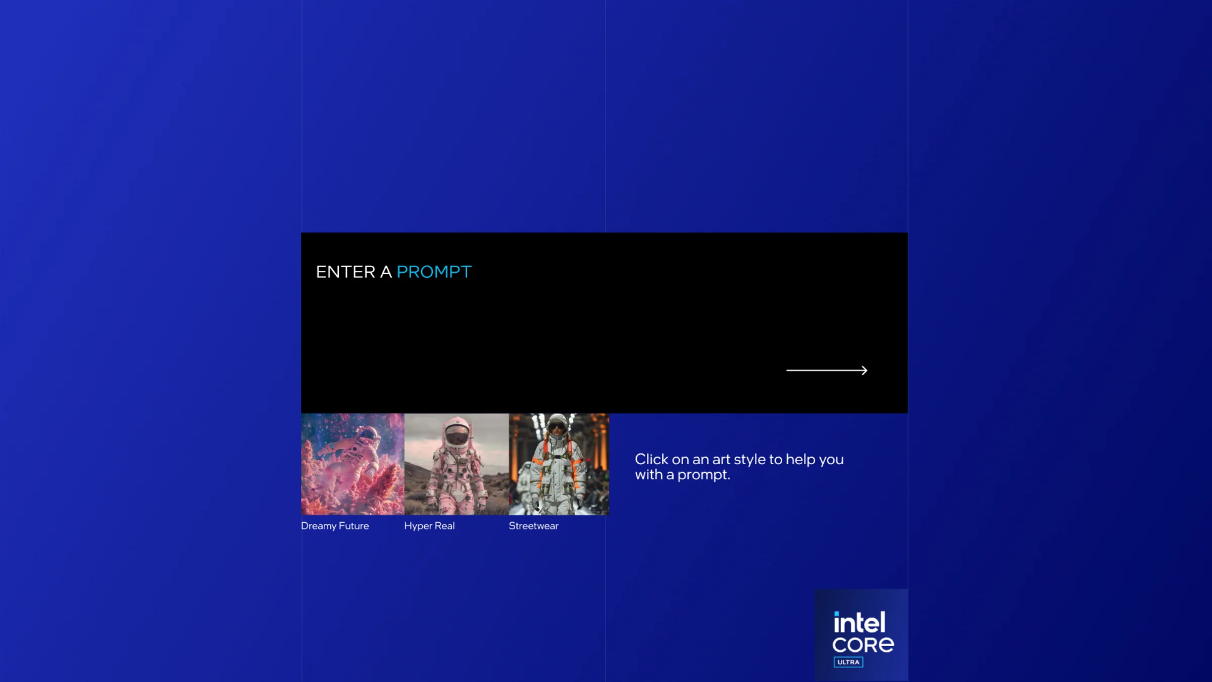 Intel Encore AI Exhibit